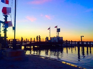 Point Lookout NY has dramatic sunset views from both the bayside and the oceanfront